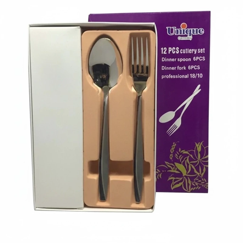 قاشق چنگال یونیک Unique اصلی آهنربا نگیر( مایز)